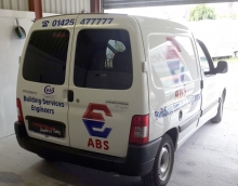 Berlingo 5% Rear Tinted Windows